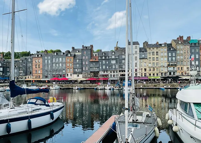 Chic De Sophie Plein Coeur Du Centre-ville Lägenhet Honfleur